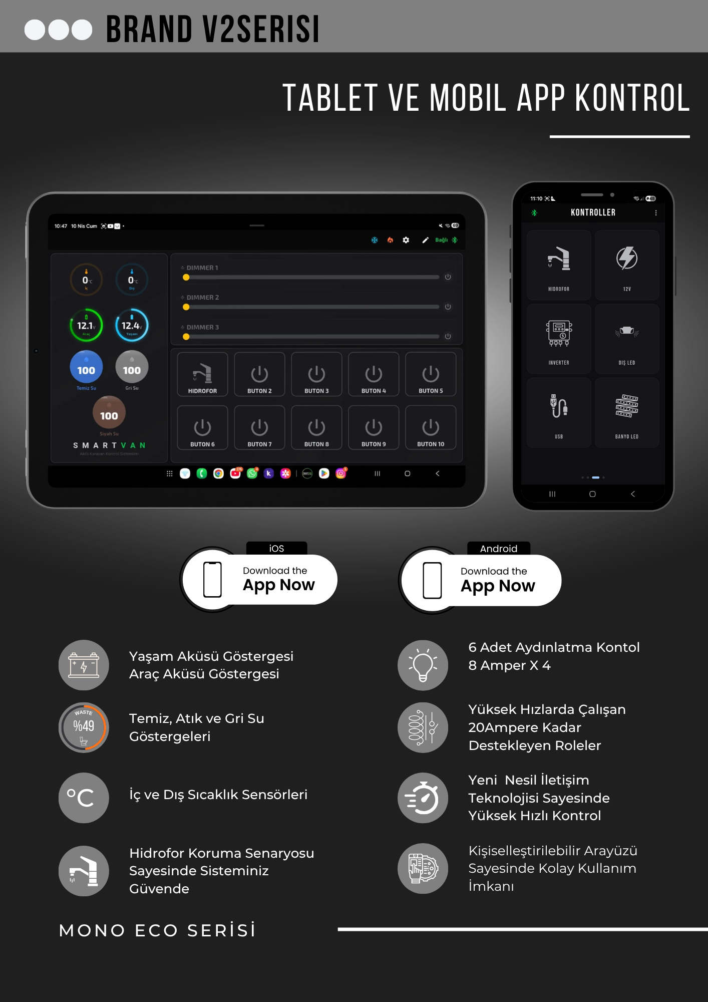 BRAND AKILLI KARAVAN KONTROL SİSTEMİ